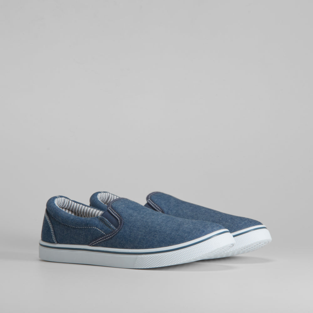 Zapatilla lona slip on NYC