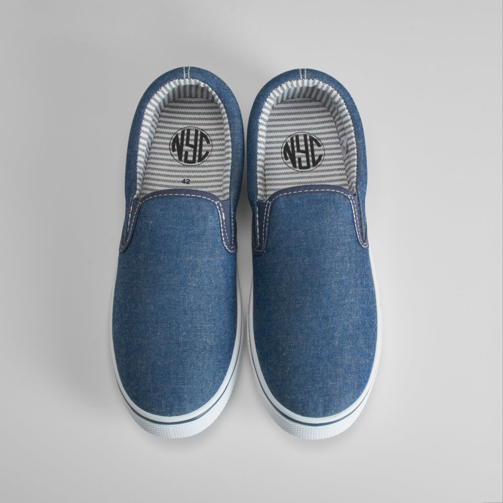 Zapatilla lona slip on NYC