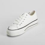 Zapatilla plataforma blanca NYC