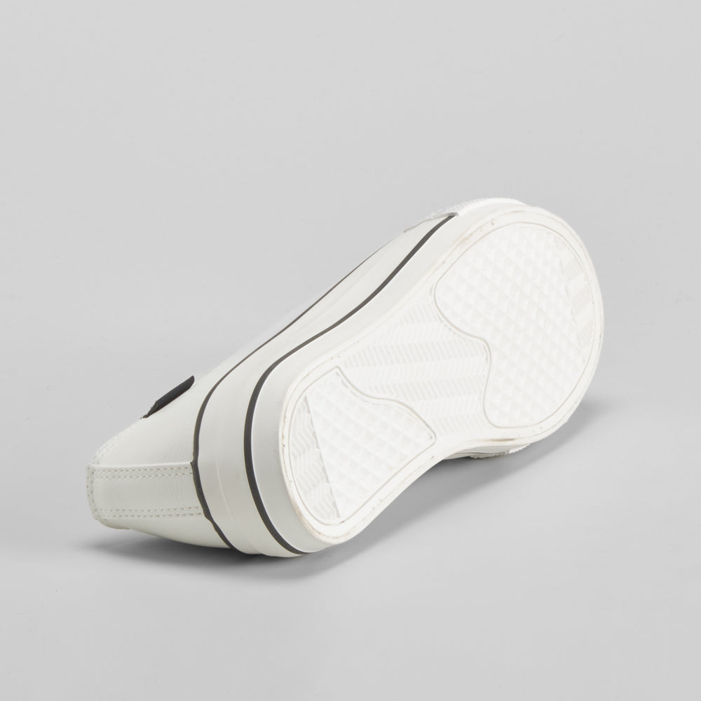 Zapatilla plataforma blanca NYC