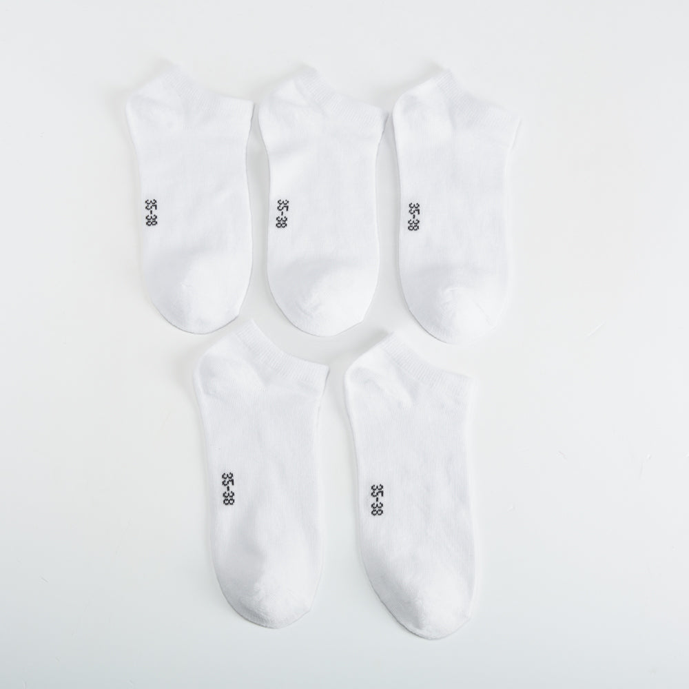 Pack 5 calcetines invisibles niño MKL