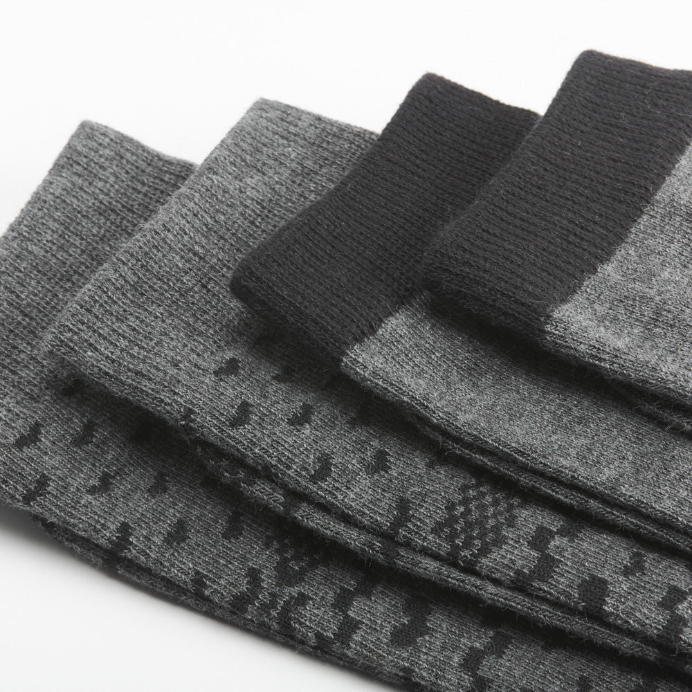 Pack 3 calcetines gris estampado MKL
