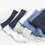 Pack 5 calcetines invisibles azul MKL