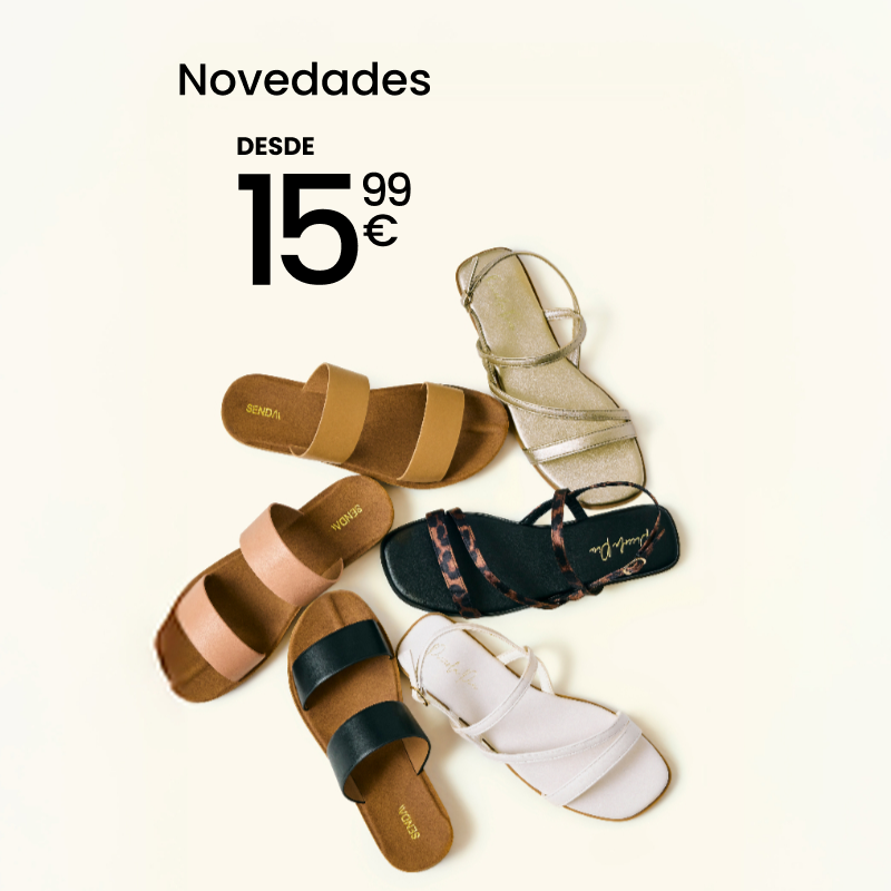 Sandalias mujer