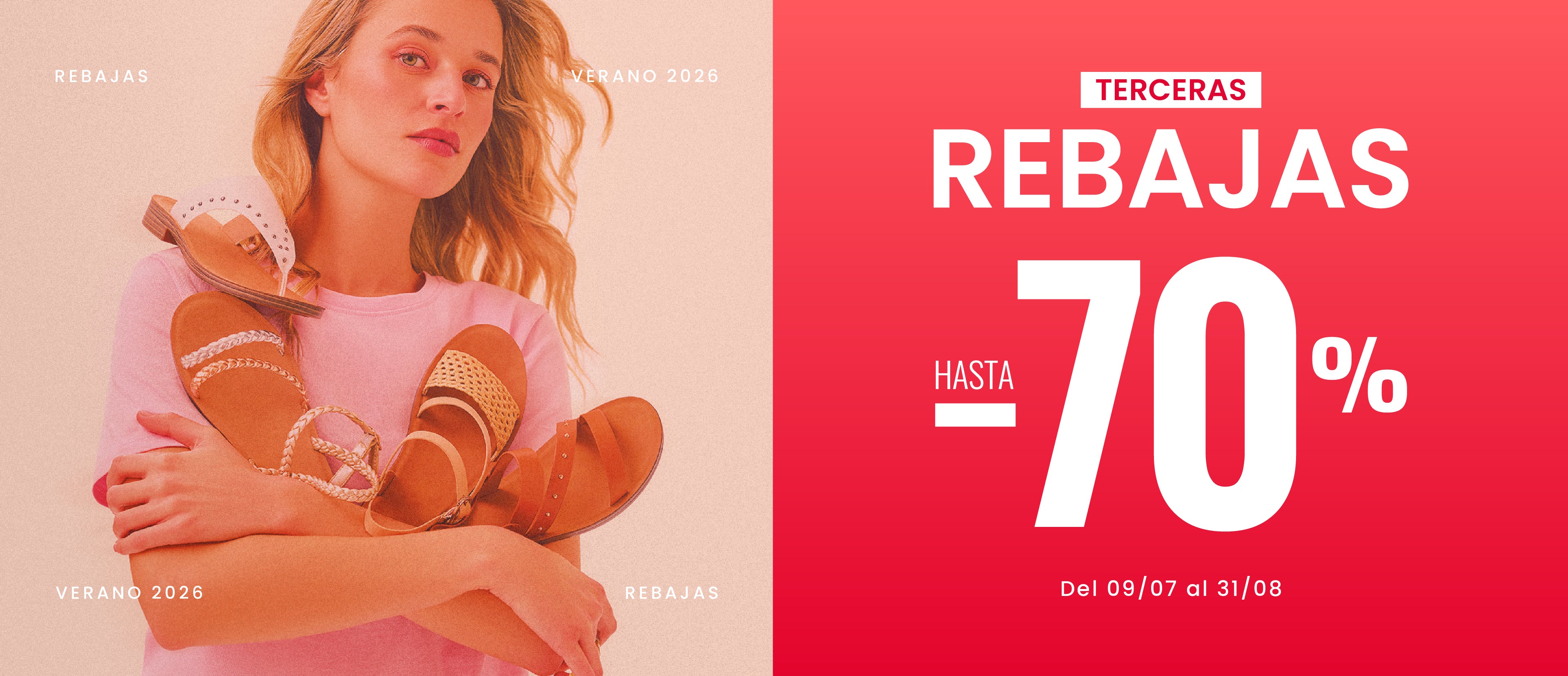 Terceras rebajas hasta -70%