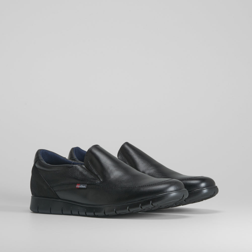 Zapato slip on flex piel COMFEET