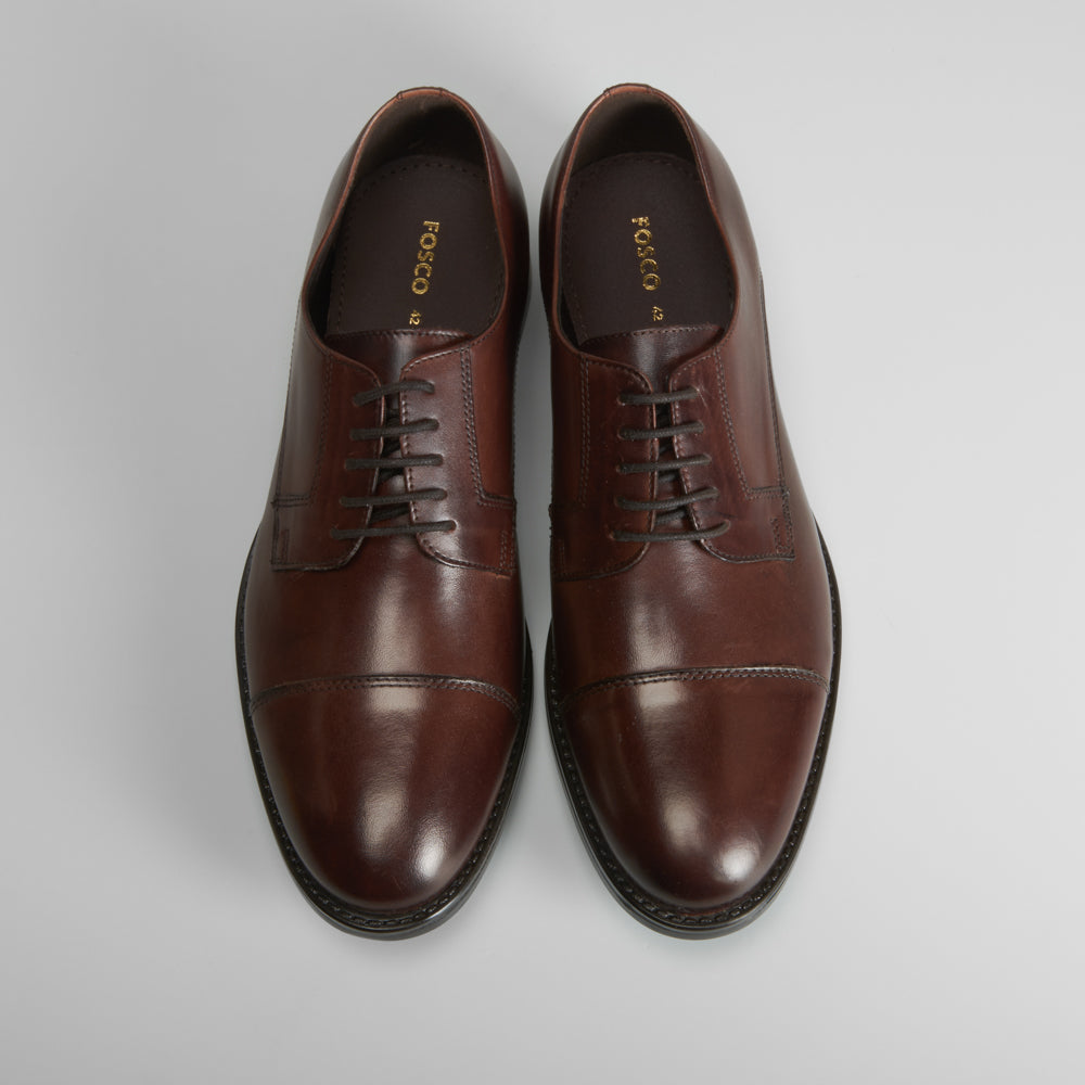 Blucher piel puntera marrón FOSCO