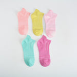 Pack x5 media tobillero colores MKL