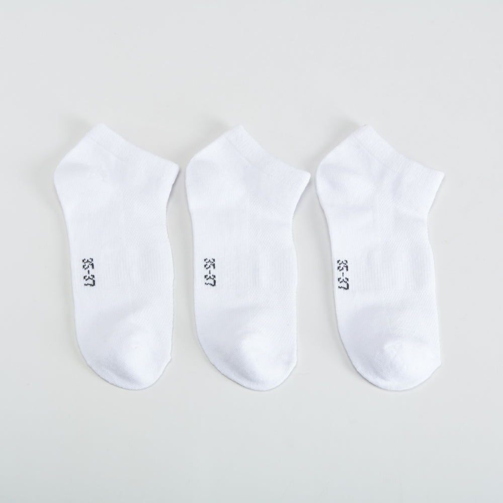 Pack x3 calcetines invisibles básico sport MKL