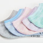 Pack x5 calcetines tobilleros pasteles MKL