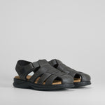 Sandalia confort cerrada negra COMFEET