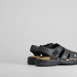Sandalia confort cerrada negra COMFEET