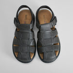 Sandalia confort cerrada negra COMFEET
