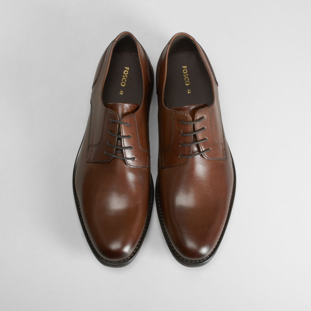 Zapato blucher basic piel FOSCO