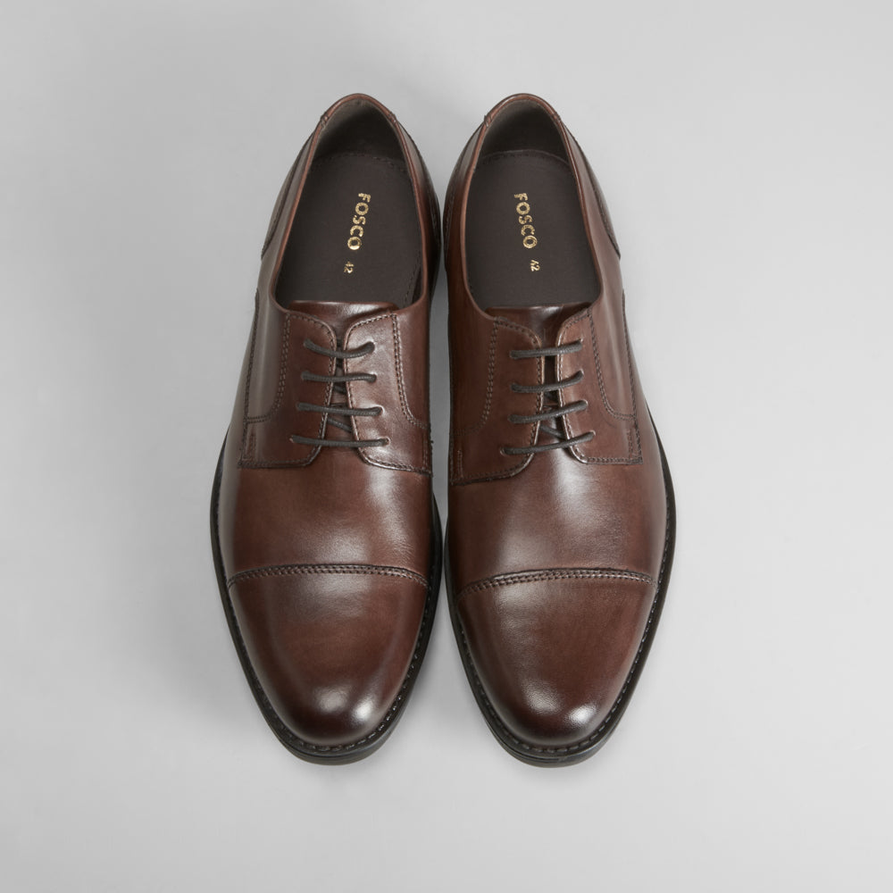 Zapato blucher puntera piel FOSCO