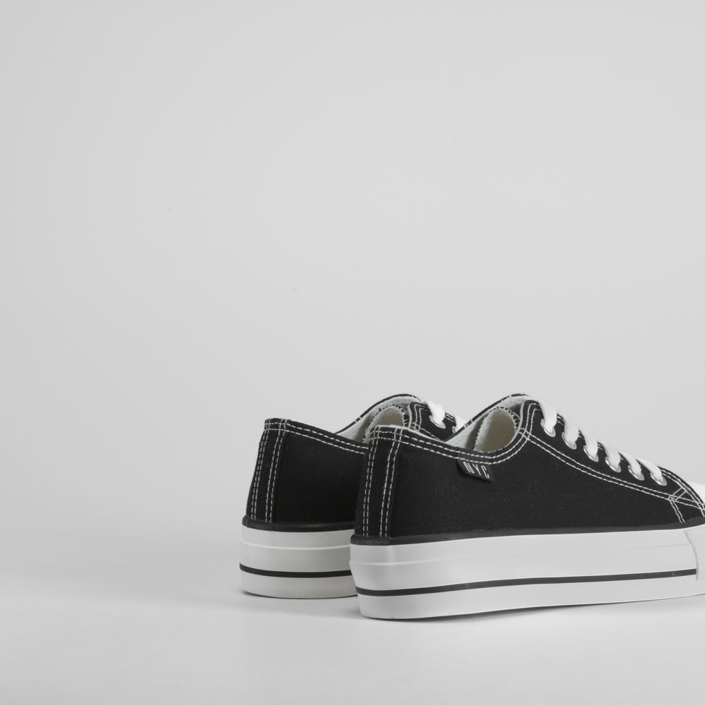 Zapatilla lona básica piso doble NYC