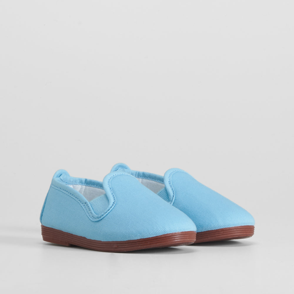 Zapatilla kunfu azul bebé BACHE