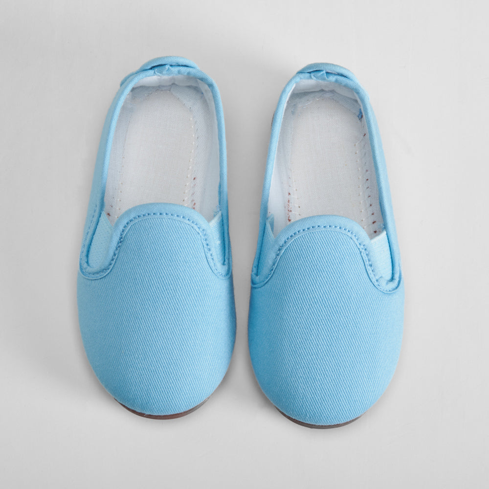Zapatilla kunfu azul bebé BACHE