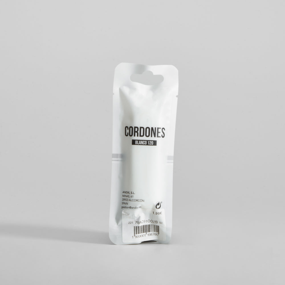 Cordones blancos 120cm ACHUCHONAS