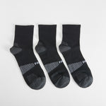 Pack x3 calcetines sport negro MKL