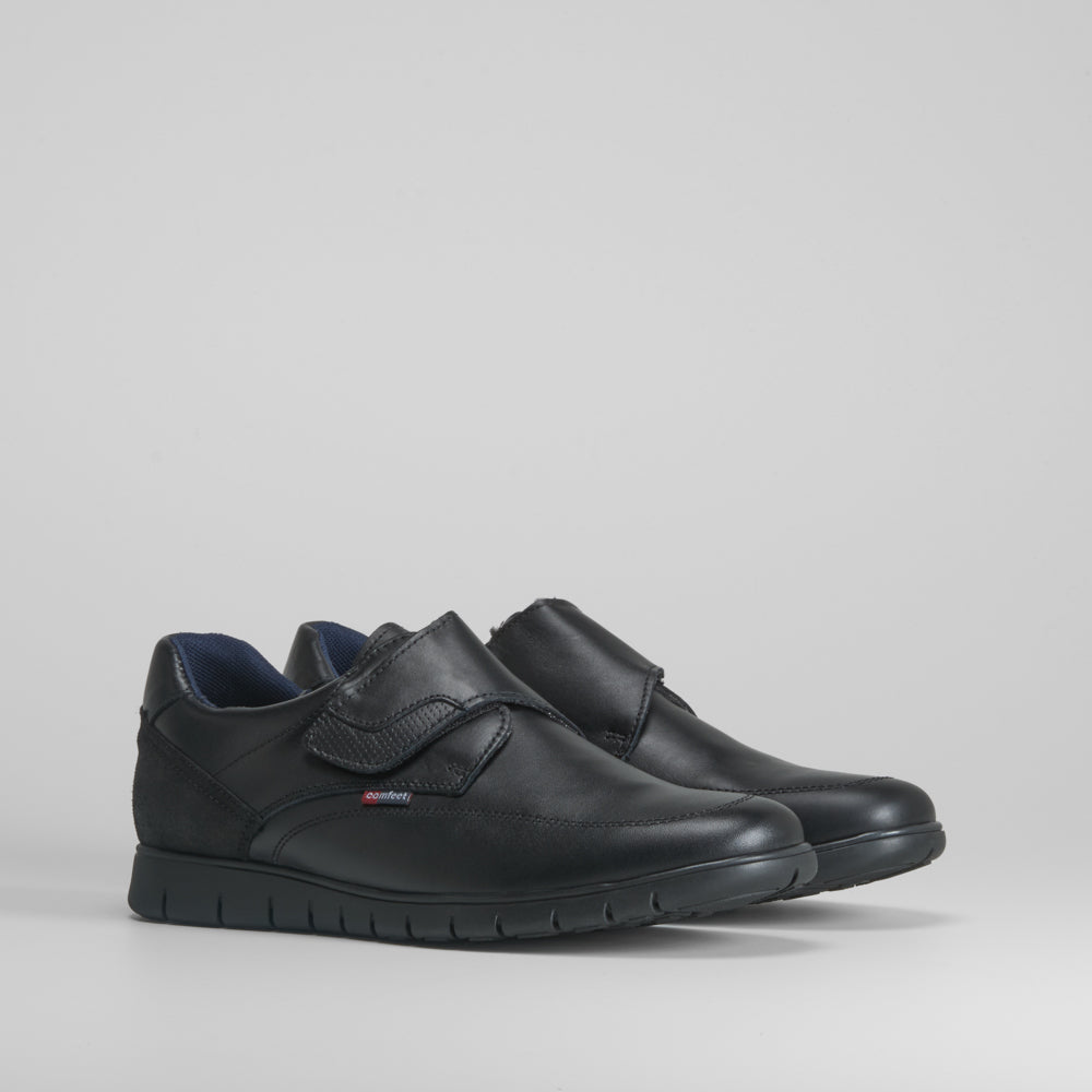 Zapato piel velcro COMFEET