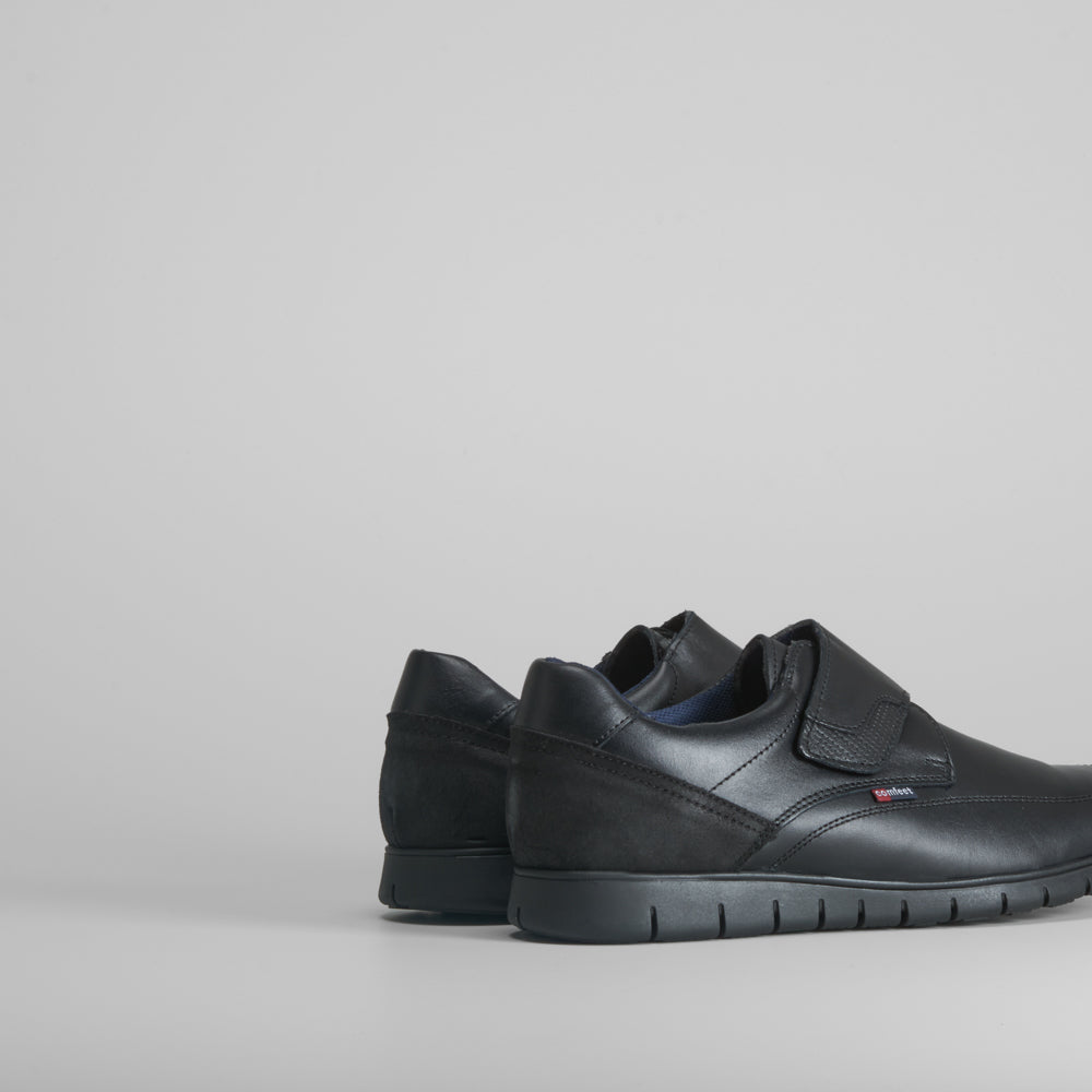 Zapato piel velcro COMFEET