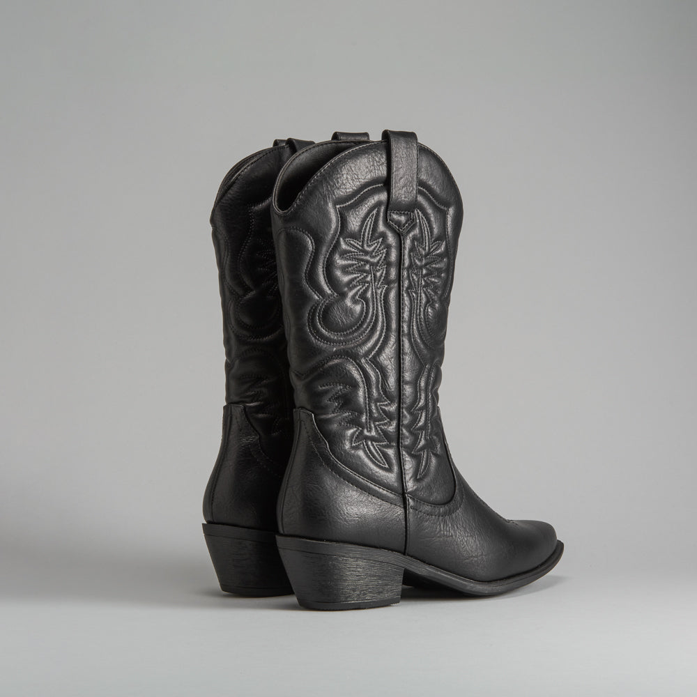 Bota campera tacón NYC