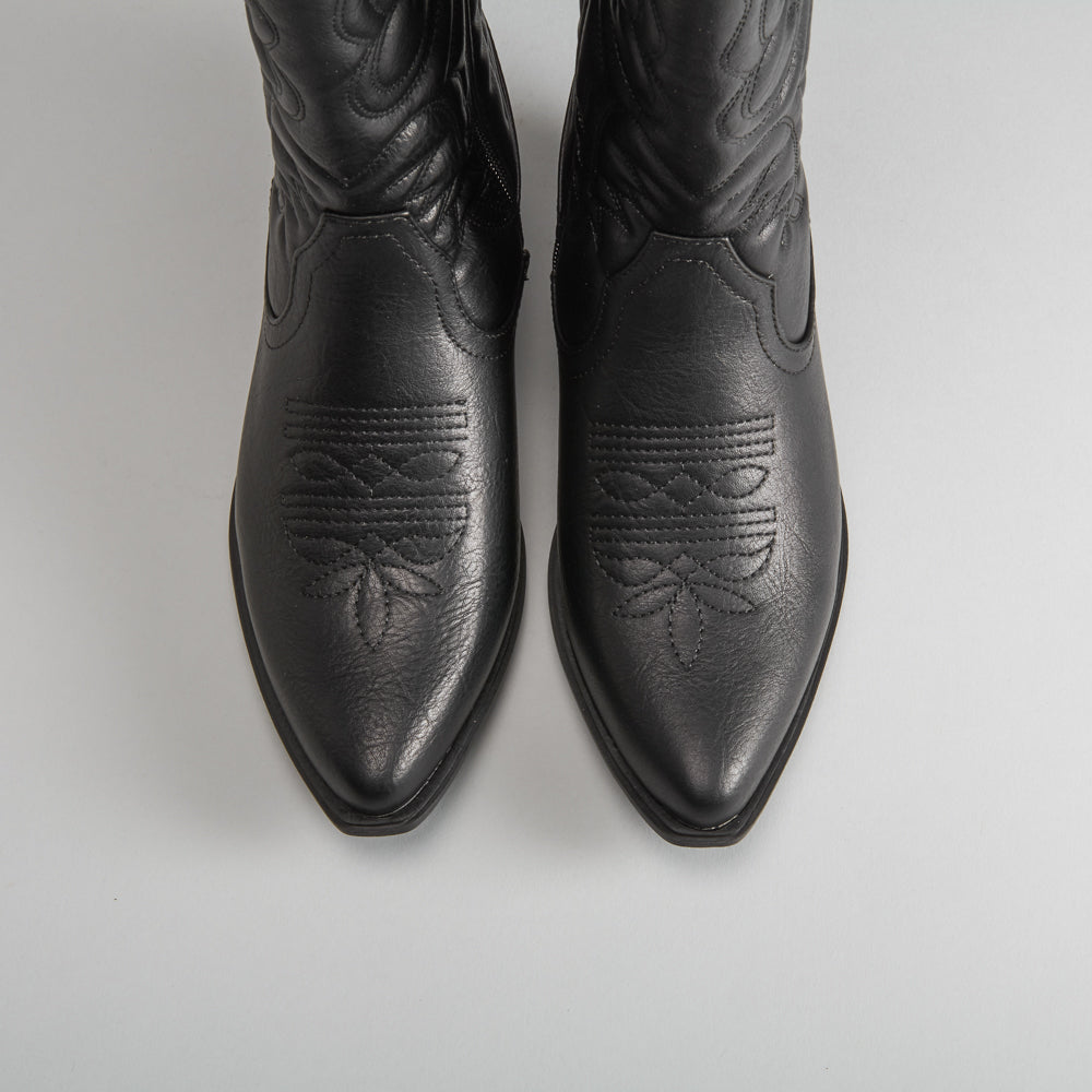 Bota campera tacón NYC