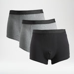 Pack x3 bóxers multi gris caballero MKL