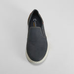 Slip on azul suela blanca piel COMFEET