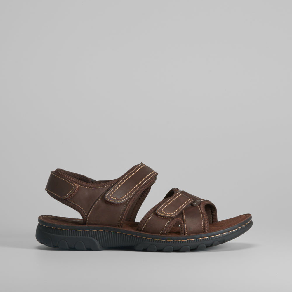 Sandalia de piel velcros COMFEET