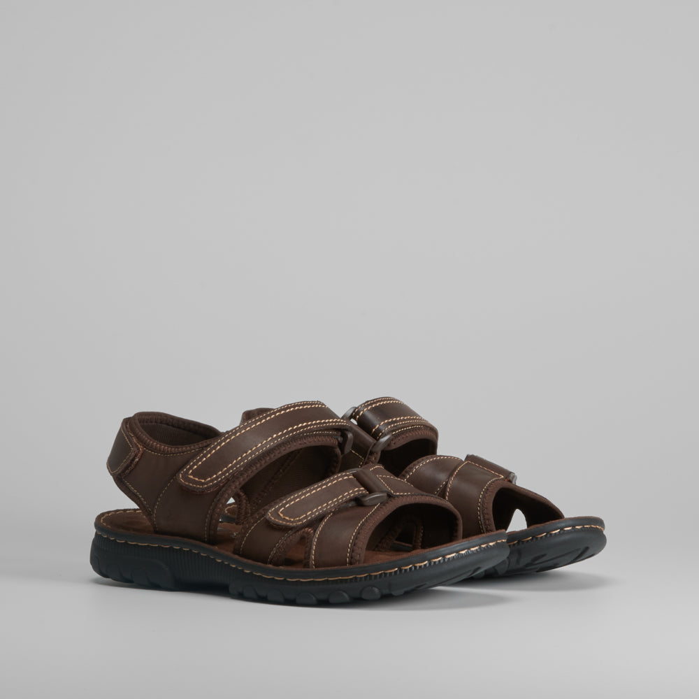 Sandalia de piel velcros COMFEET