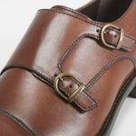 Zapato monk hebillas piel FOSCO