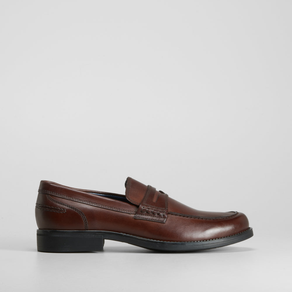 Mocasín piel liso FOSCO