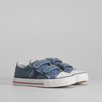 Zapatilla lona velcros SEVEN FIVE