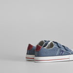 Zapatilla lona velcros SEVEN FIVE
