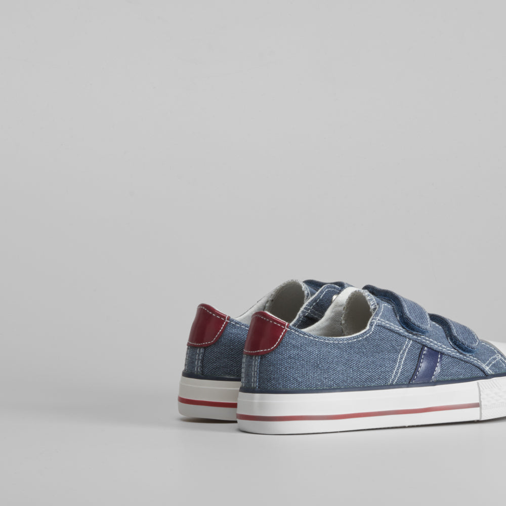 Zapatilla lona velcros SEVEN FIVE