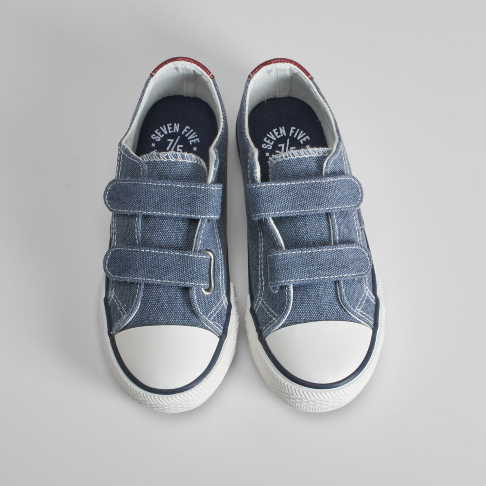 Zapatilla lona velcros SEVEN FIVE