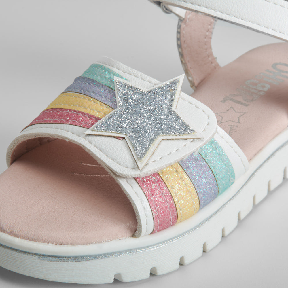 Sandalia plataforma multicolor OH GIRL