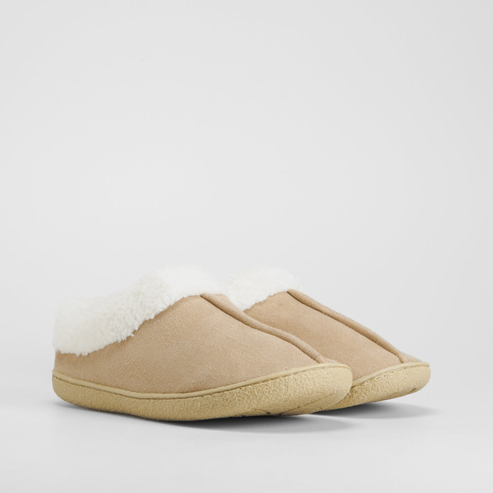 Zapatilla casa gel beige ACHUCHONAS