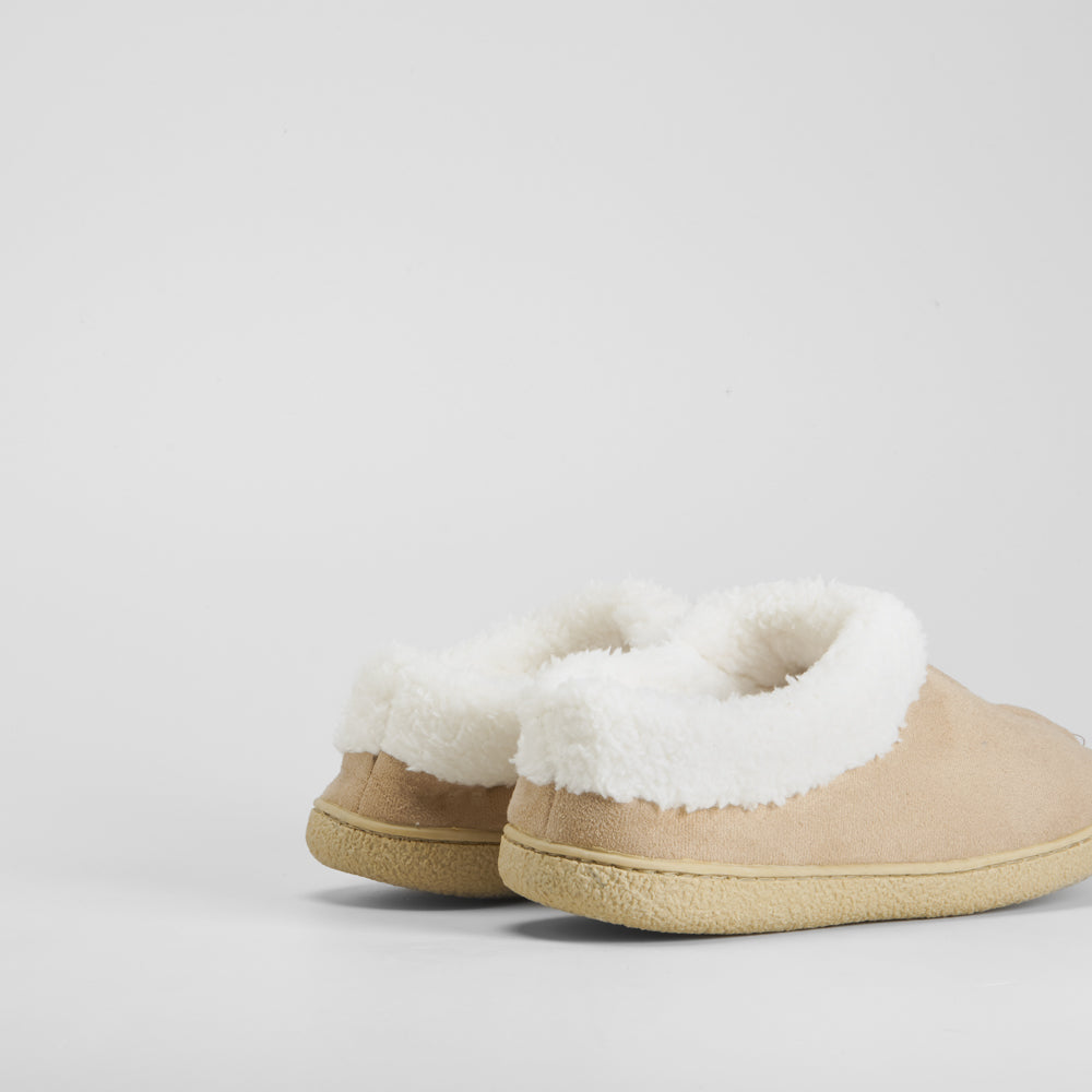 Zapatilla casa gel beige ACHUCHONAS