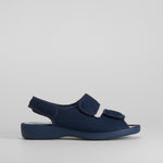 Sandalia cómoda  lona velcros COMFEET