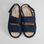Sandalia cómoda  lona velcros COMFEET