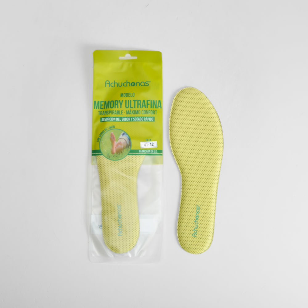 Plantilla memory foam ultrafina ACHUCHONAS hombre