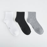 Pack 3x calcetines tobilleros multicolor MKL