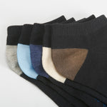 Pack 5x calcetines invisibles puntera contraste