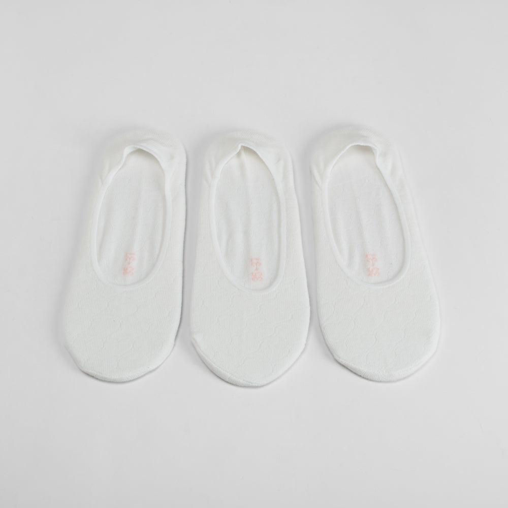 Pack 3x pikis blancos deportivos mujer