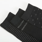 Pack 3 calcetines lurex media caña MKL