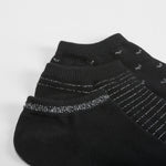 Pack 3x calcetines invisibles lurex negros