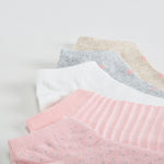 Pack x5 calcetines invisibles texturas MKL